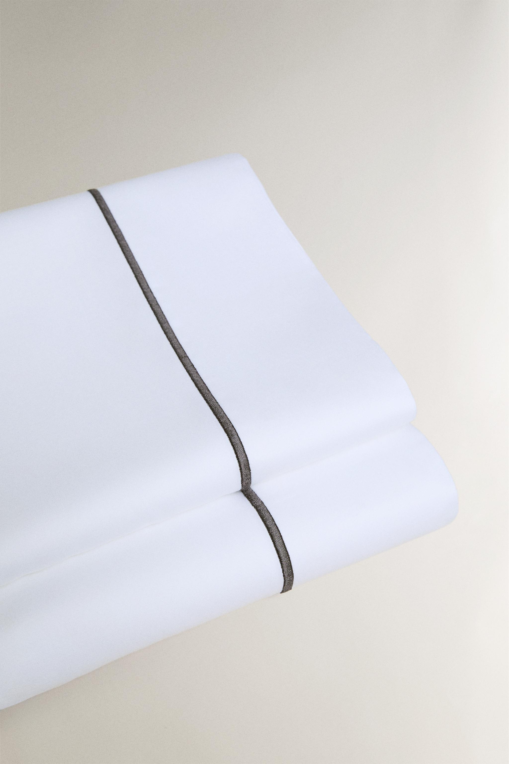 DRAP DE DESSUS SATIN FESTON